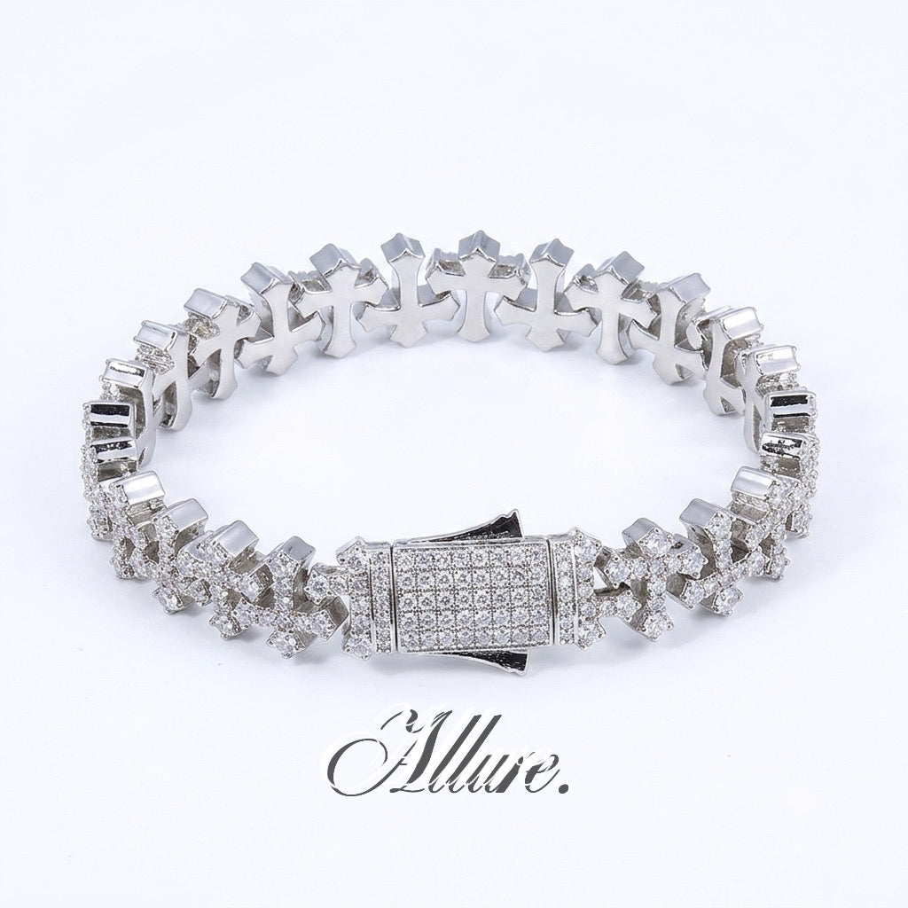 Allure cross tennis bracelet N•2