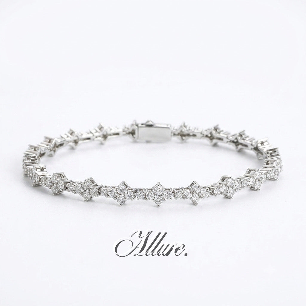 Allure Cross tennis bracelet