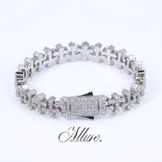 Allure cross tennis bracelet N•2